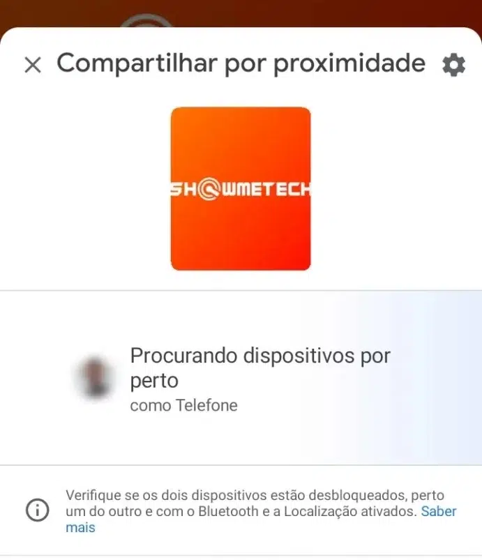 Compartilhe por proximidade - dicas e truques que melhoram qualquer smartphone android