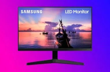 Novo monitor sem bordas t350 da samsung