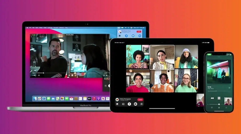 Shareplay em dispositivos apple