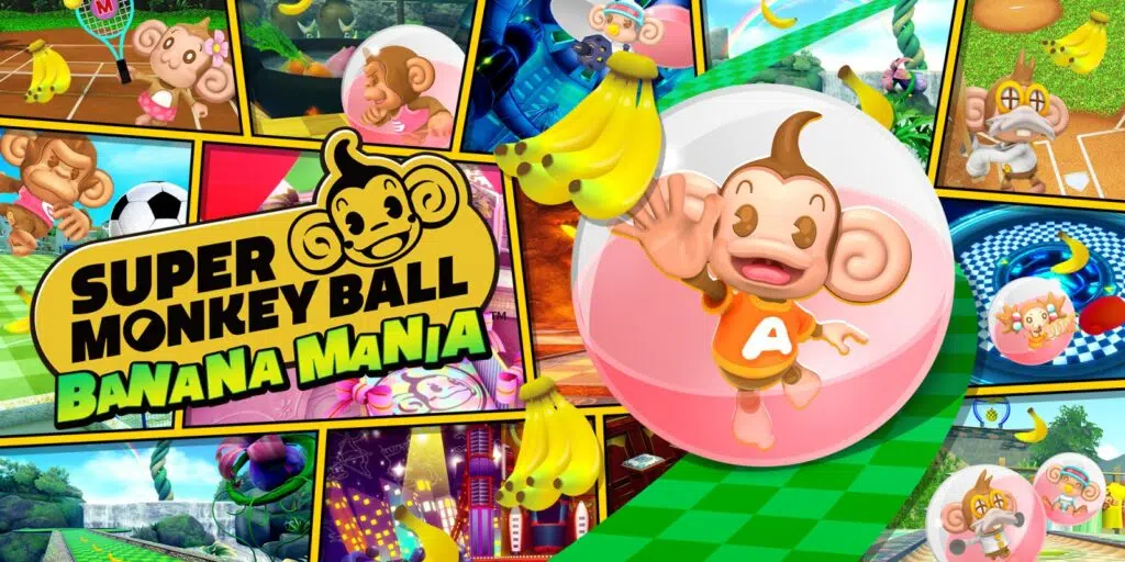 Imagem de divulgação de super monkey ball: banana mania