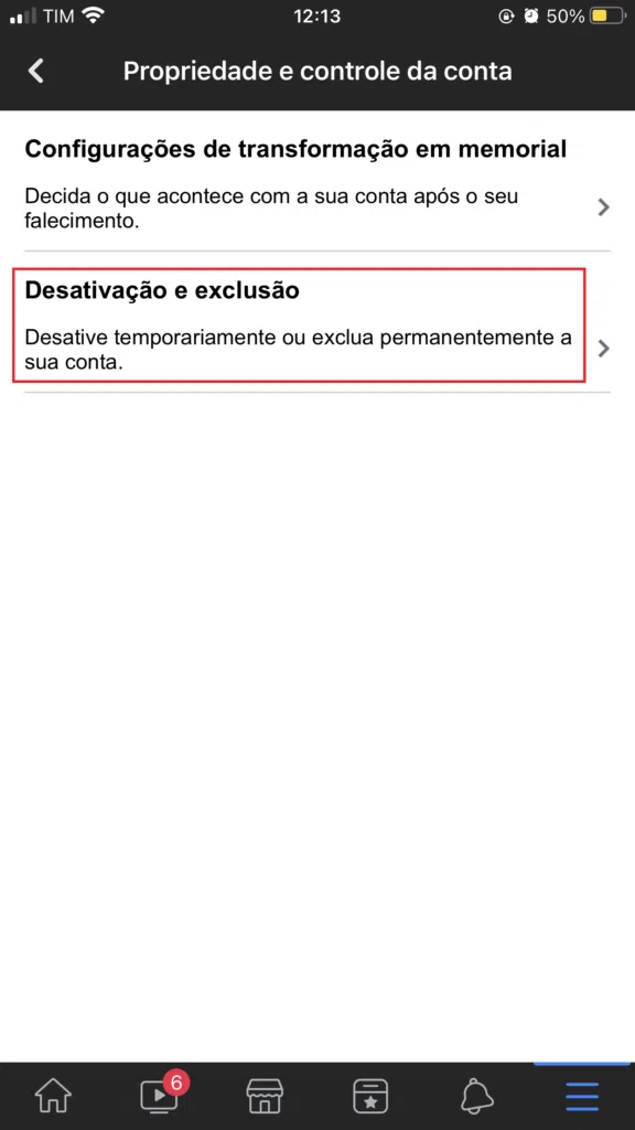 Como desativar o facebook temporariamente