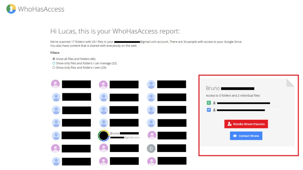 Como remover acessos e usuários antigos do google drive (whohasaccess). Whohasaccess é uma ferramenta bem simples que pode ajudar os usuários do google drive a gerenciar seus documentos compartilhados