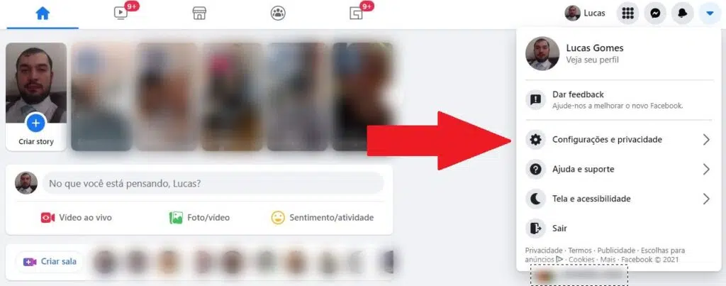 Como desativar o facebook temporariamente