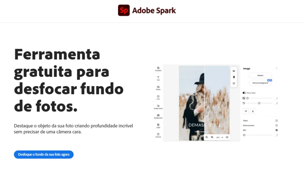 5 sites para desfocar fundo de fotos