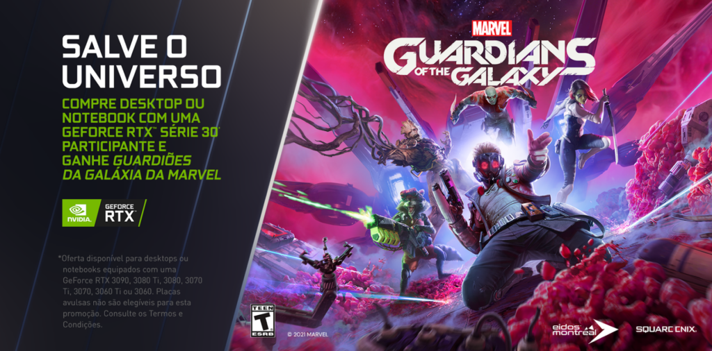 Promo  o da NVIDIA  compre um PC com placa RTX e ganhe Marvel s Guardians of The Galaxy - 57