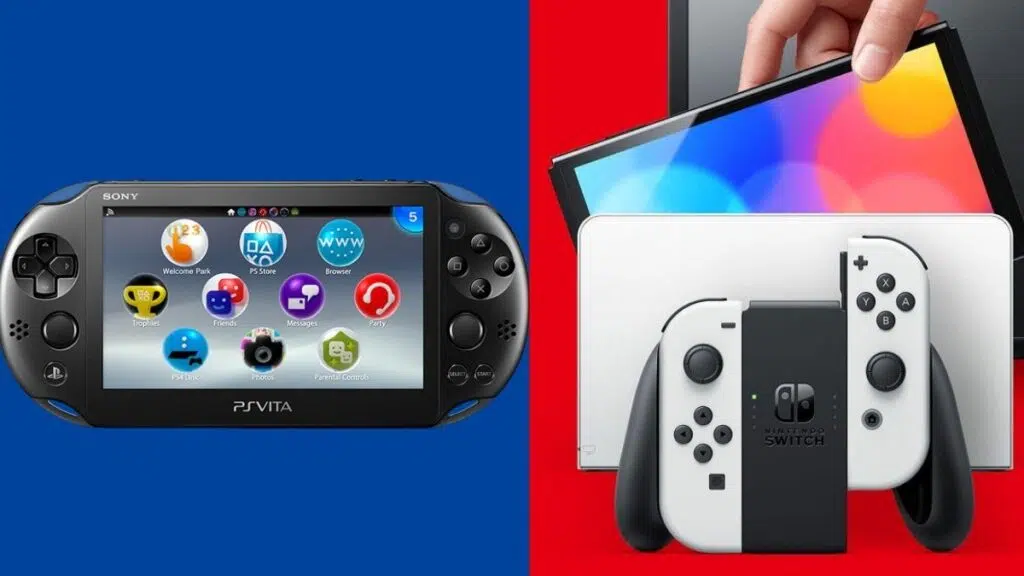 Ps vita e nintendo switch oled no brasil