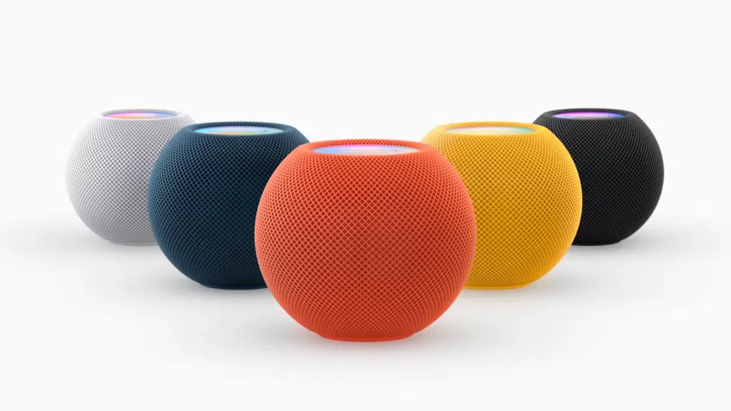 As novas cores do homepod mini