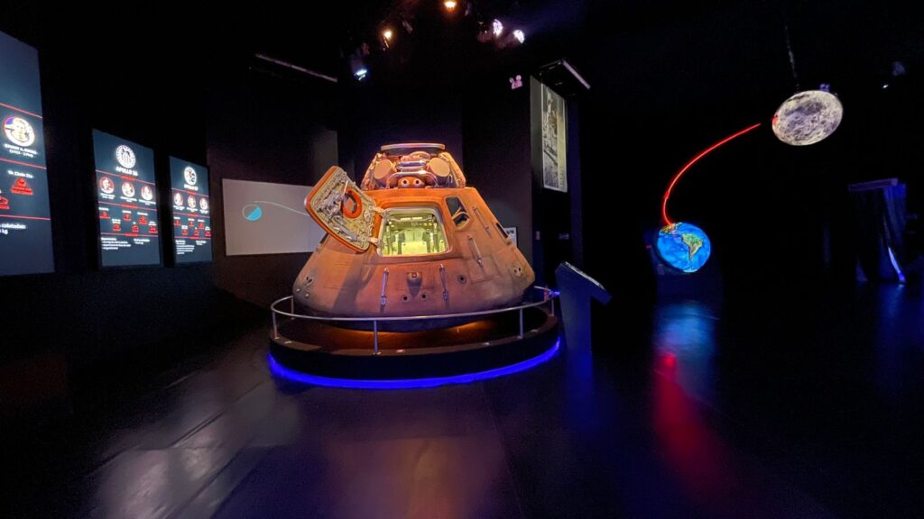 Space Adventure mostra a hist ria da Nasa e as miss es Apollo - 88