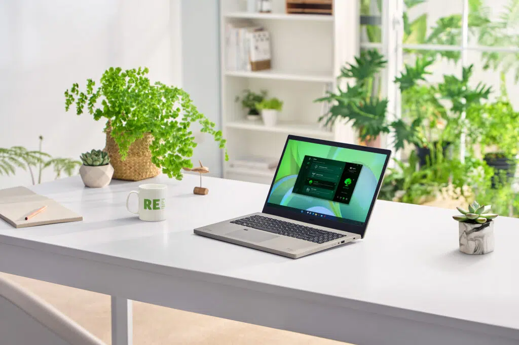 Aspire vero, notebook ecológico da acer, é lançado no brasil. Com responsabilidade na produção, o aspire vero é feito com plástico reciclado pós-consumo