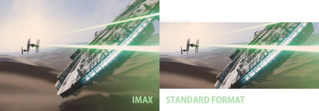 Explicação de imax no disney+