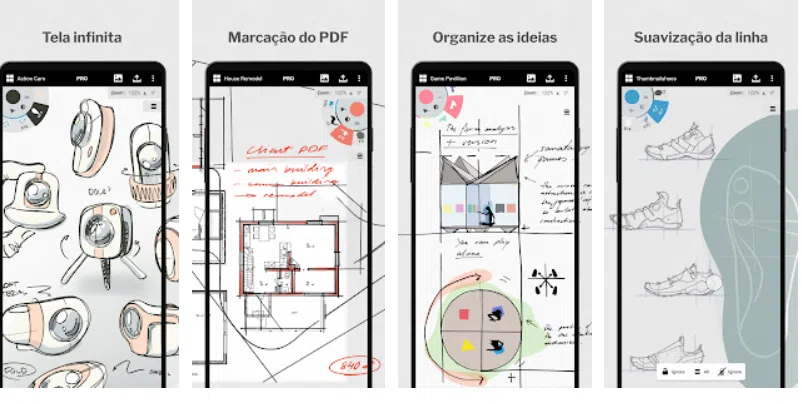 Concepts: esboço/notas/desenho