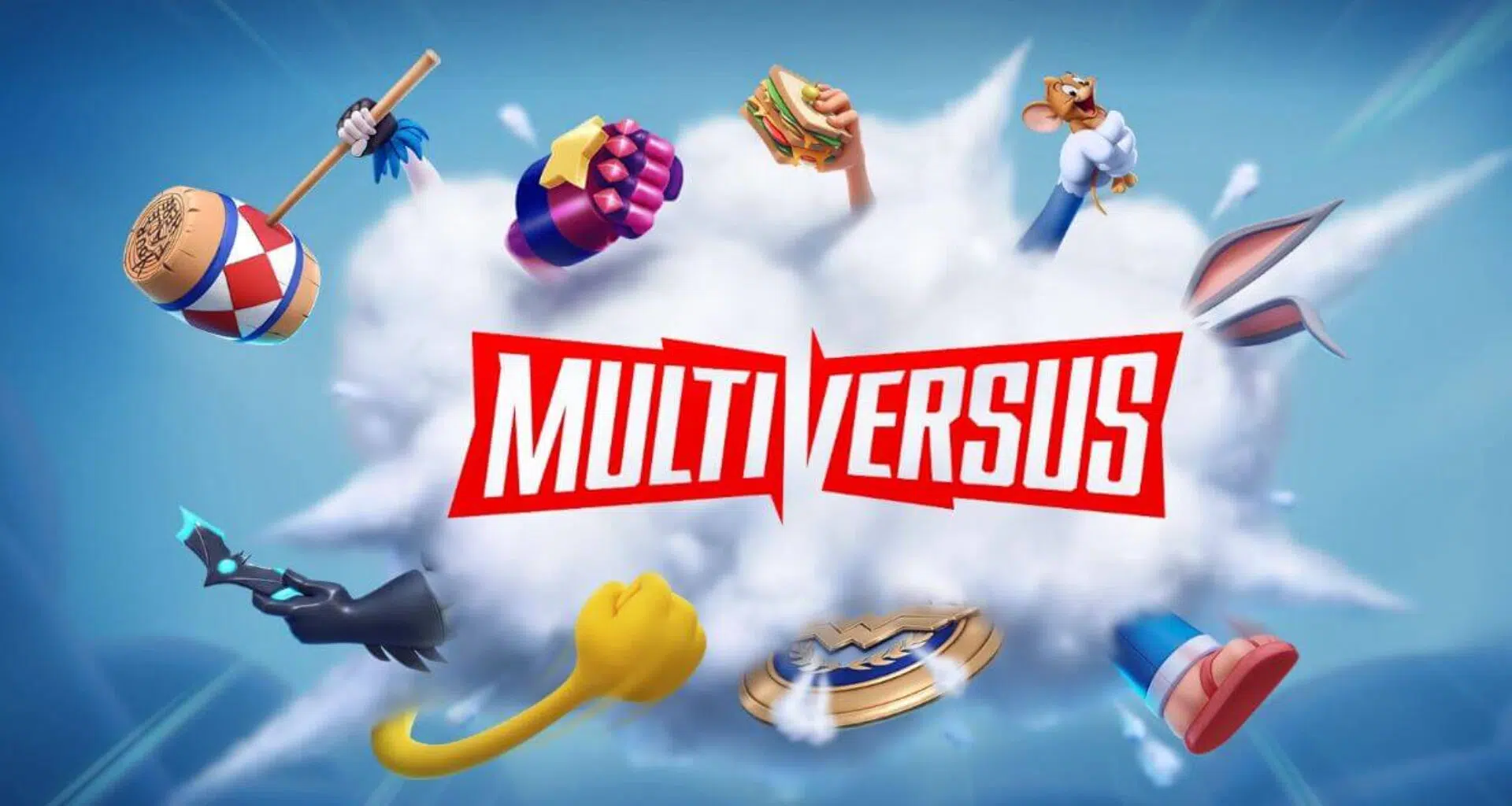 Logo de multiversus, novo jogo de luta gratuito da warrner