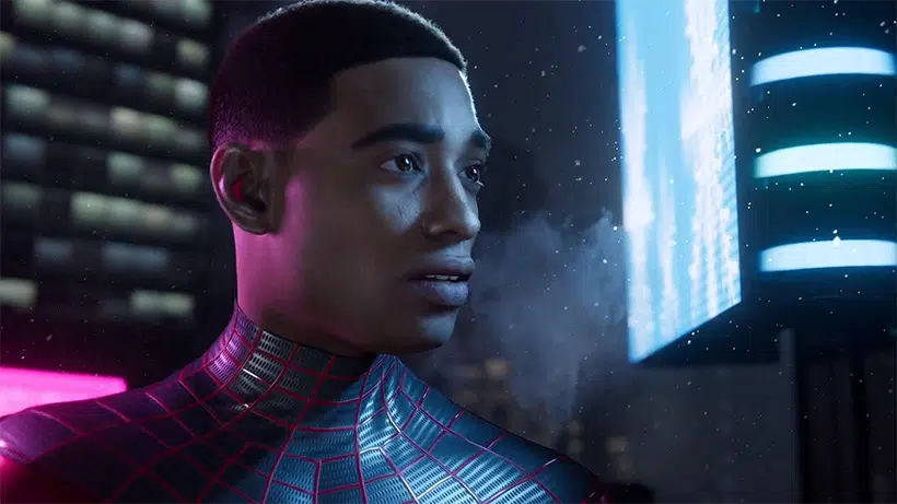 Miles morales como um dos personagens negros em games