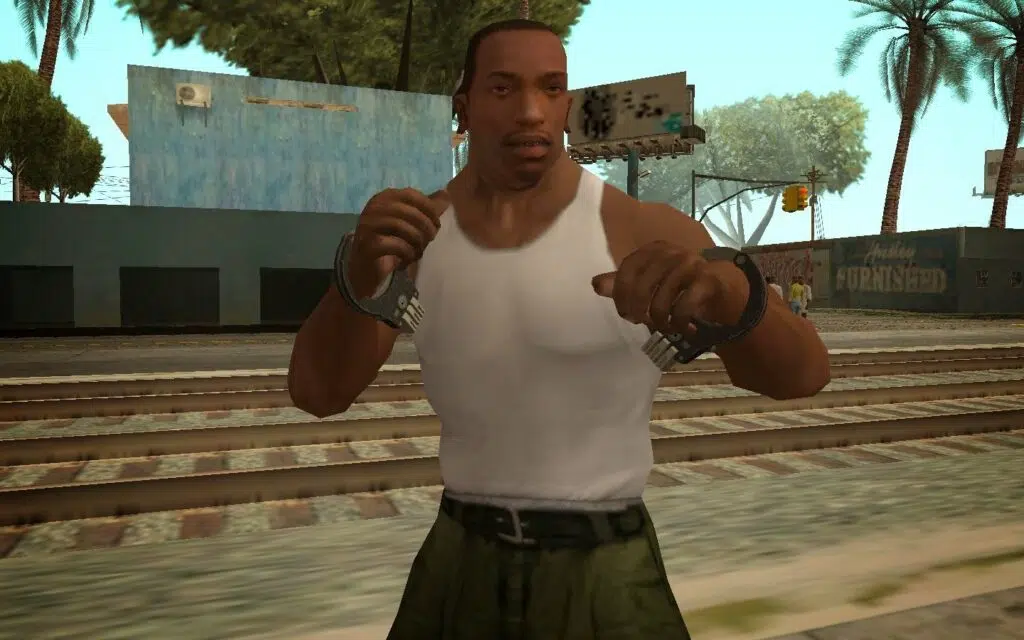 Cj johnson de grand theft auto: san andreas