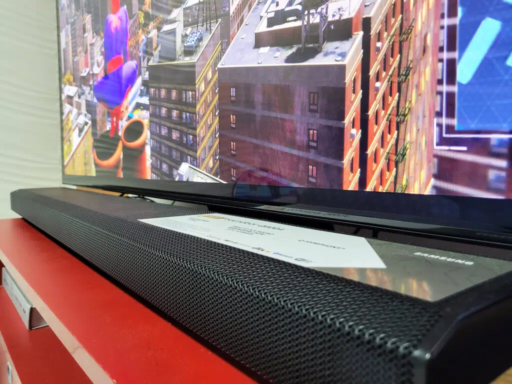 Review: soundbar samsung hw-q800a oferece ótimo som cristalino