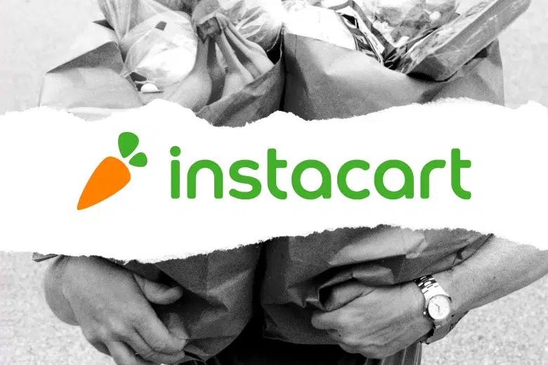 Logo da instacart, empresa de entrega e coleta de alimentos