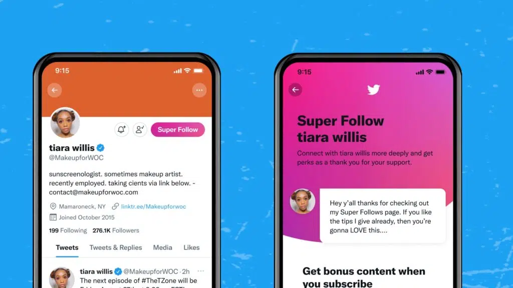 Super follows chega a usuários ios no twitter