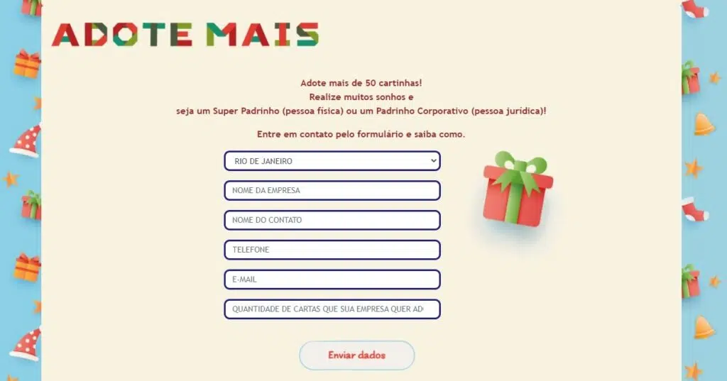 Papai noel dos correios 2021: como adotar uma cartinha virtual