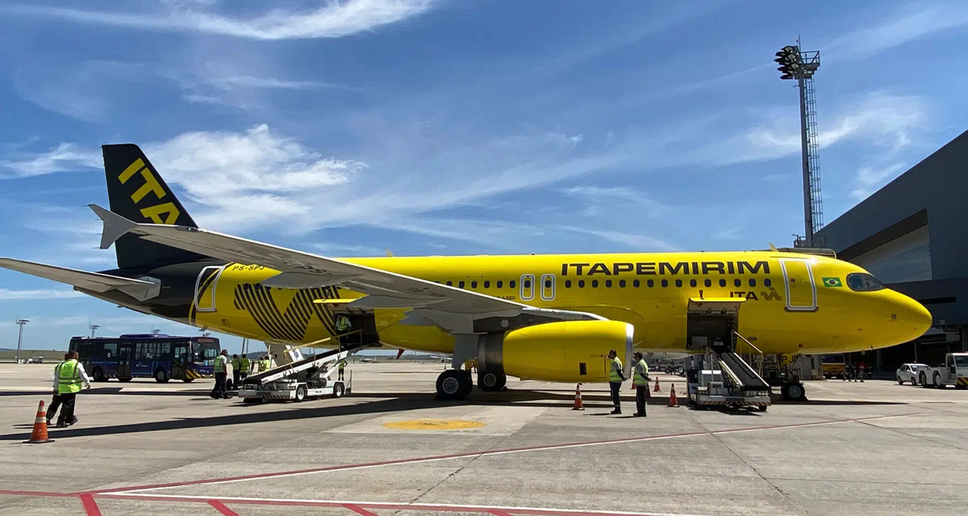 Avião da itapemirim transportes aéreos