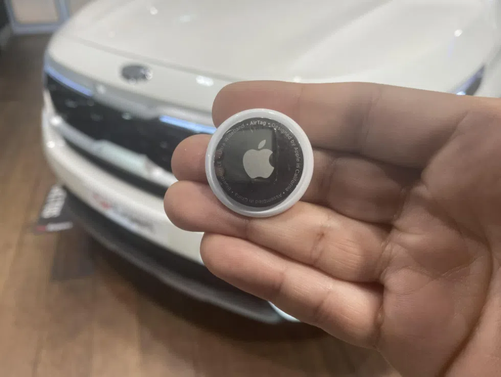 Uso de apple airtag para roubar carros