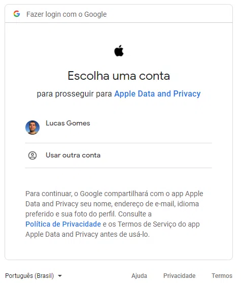 Tutorial sobre como transferir fotos do icloud pro google fotos. Reprodução: lucas gomes/showmetech