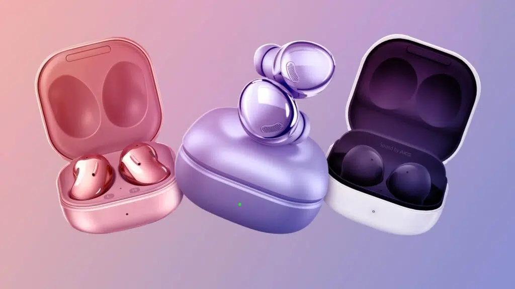 Fones de ouvido galaxy buds da samsung