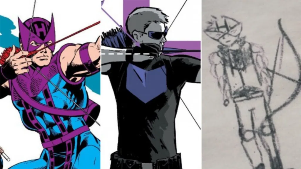 Hawkeye - trajes do gavião arqueiro nos quadrinhos