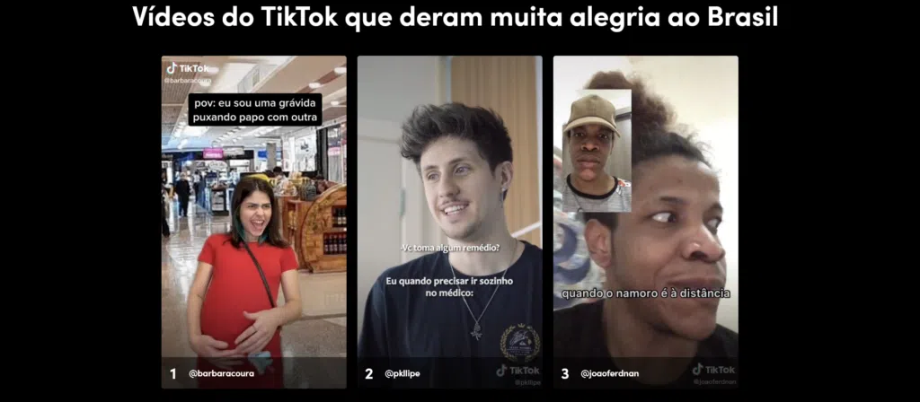 O ano no tiktok: veja a retrospectiva 2021 da rede social. Dividido em categorias, o ano no tiktok elenca quais foram os vídeos que mais se destacaram este ano. Confira com a gente!