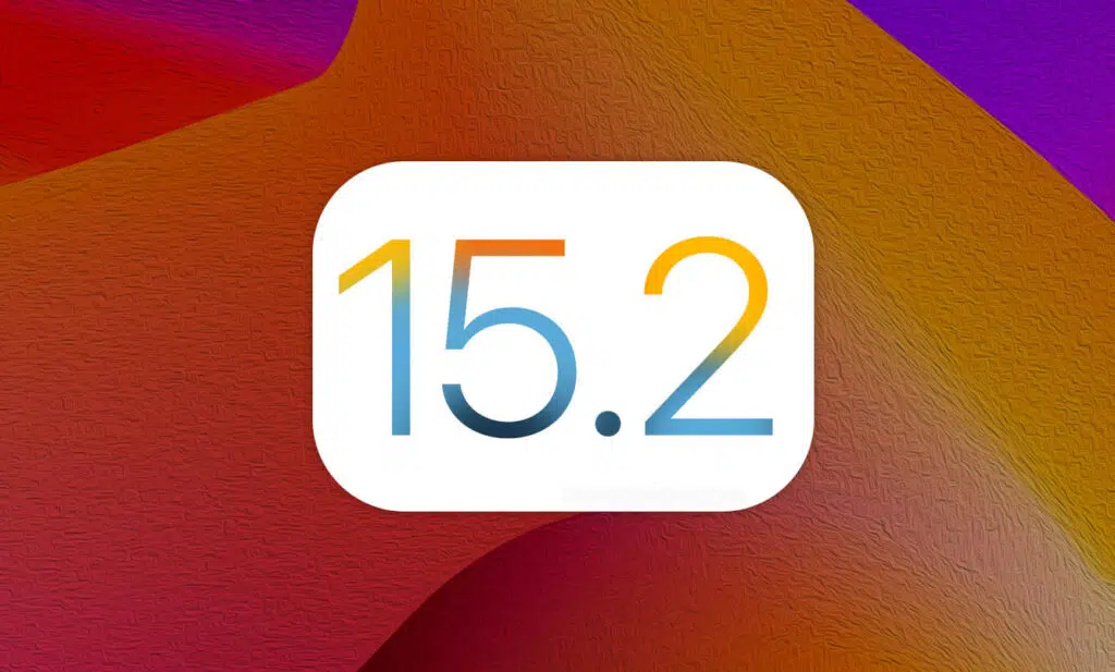 Logo do ios 15. 2