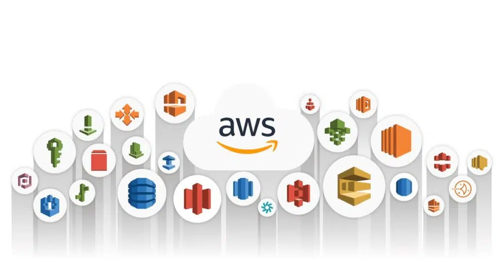 Logo da amazon webservices que causou problemas tecnológicos