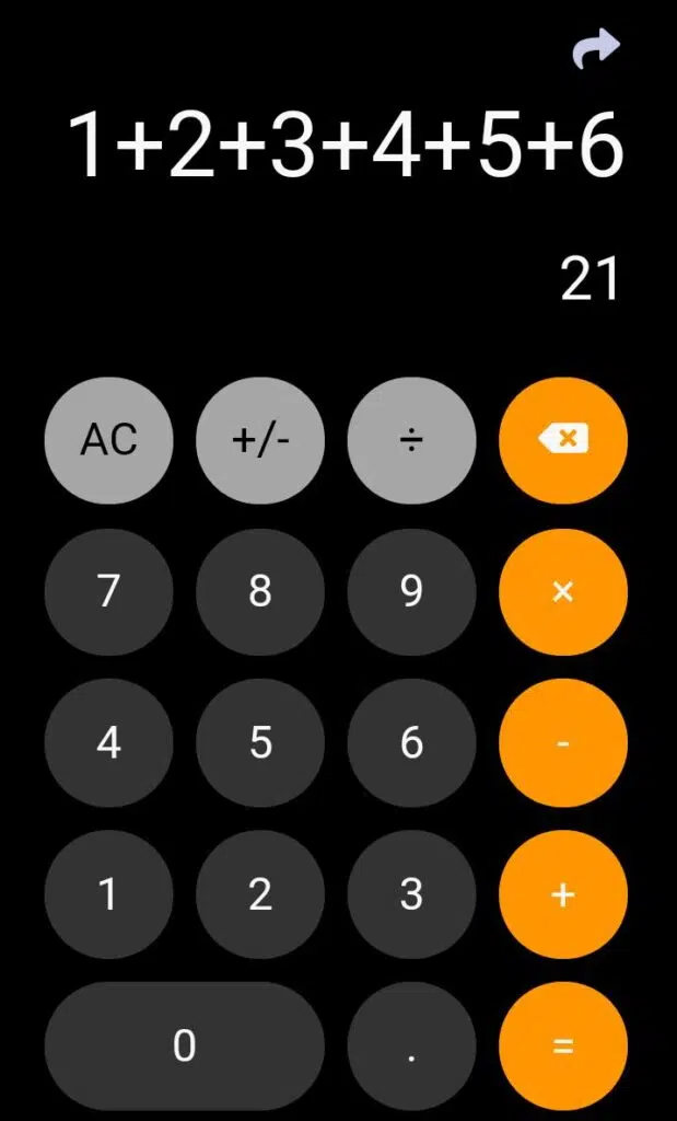 Calculadora do iphone