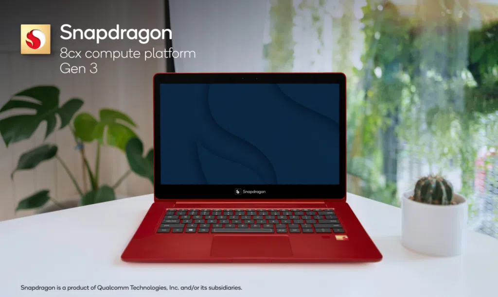 Notebook com novo processador da qualcomm