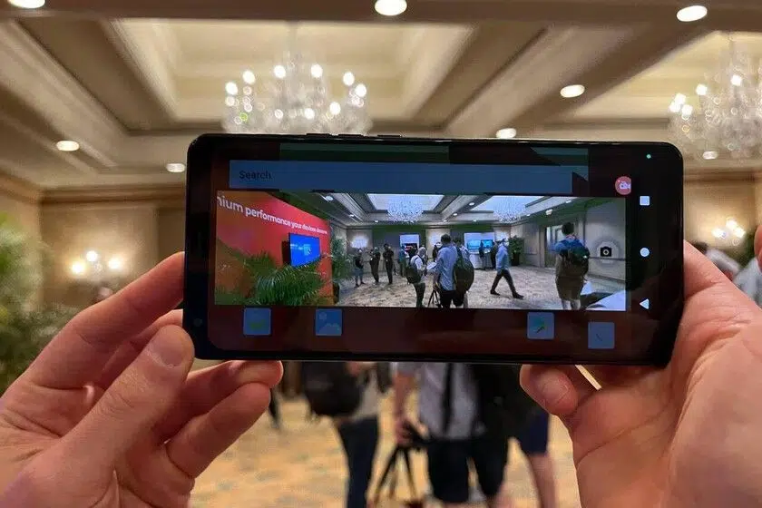 Snapdragon sight sendo utilizada em vídeo