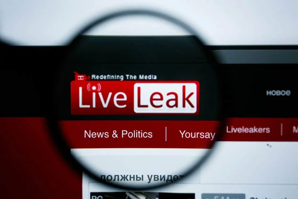 Logo do live leak