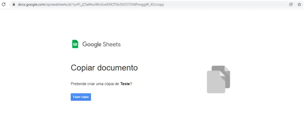 Compartilhe links para copiar. Dicas do google planilhas