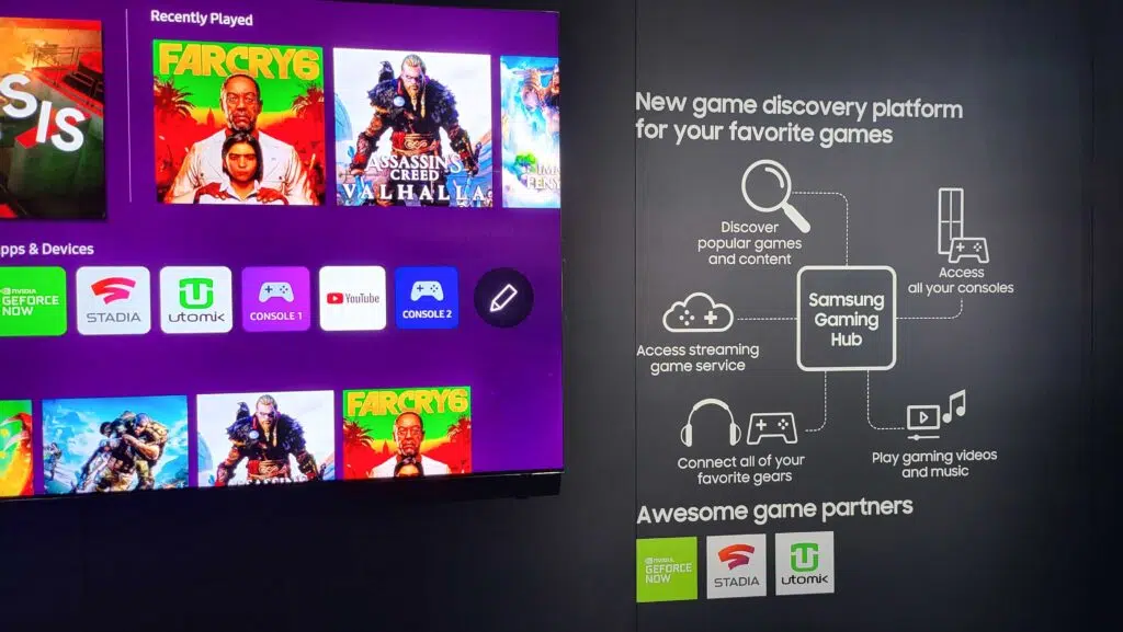 Samsung game hub