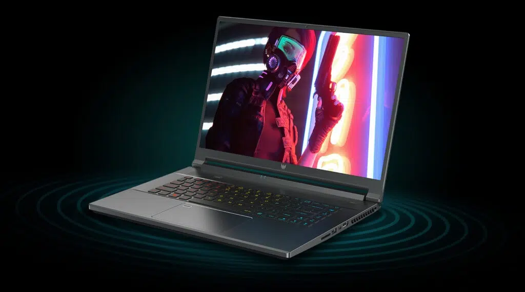 O triton 500 se é um dos melhores notebooks anunciados na ces 2022 por trazer design renovado e feito todo de metal