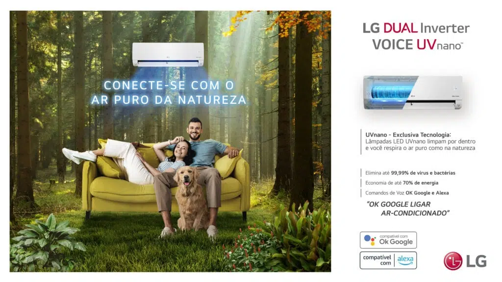 Novo ar condicionado lg