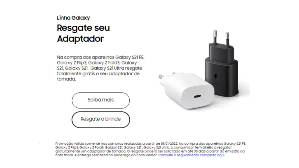 Como ganhar carregador samsung de graça. Comprou um smartphone samsung galaxy sem carregador? A samsung envia um de graça pra você. Saiba como