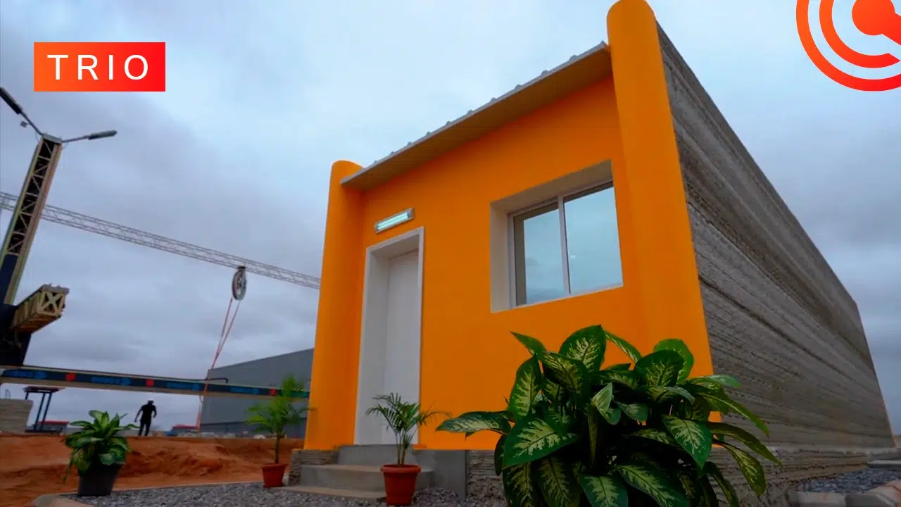 Casa impressa em 3d. Créditos: reprodução/3d print