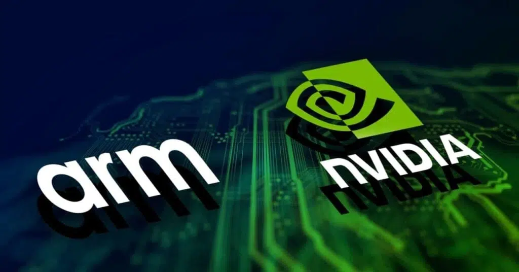 Logo da compra da arm pela nvidia