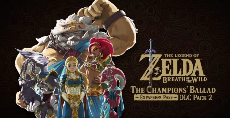 The champion's ballad é a dlc de the legend of zelda breath of the wild