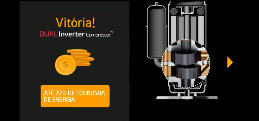 Compressor dual inverter é destaque