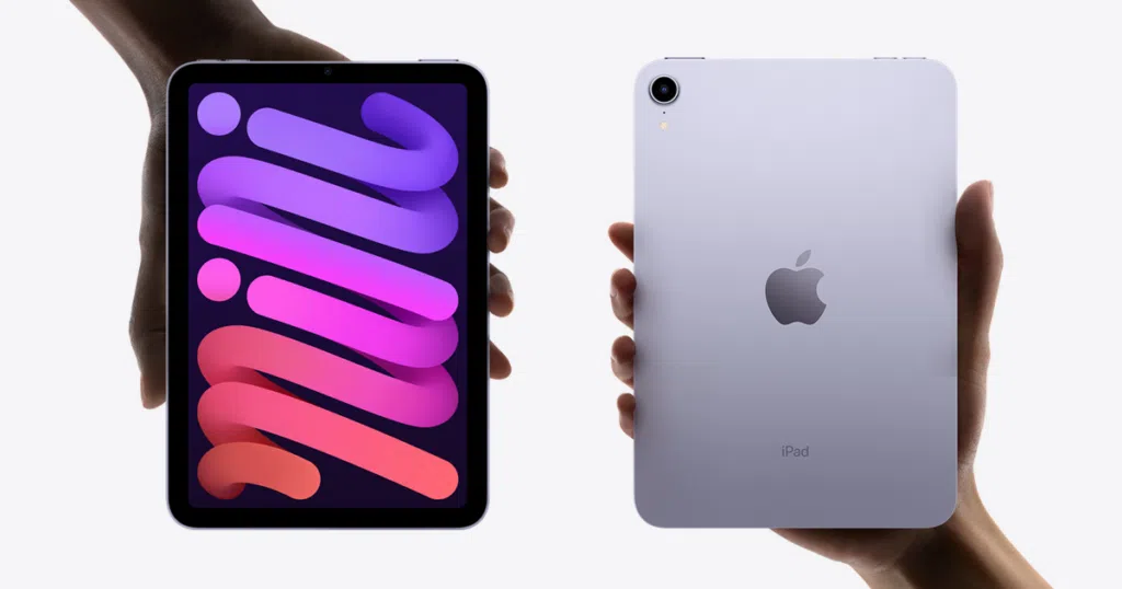 Especificações ipad mini 6 (2021)