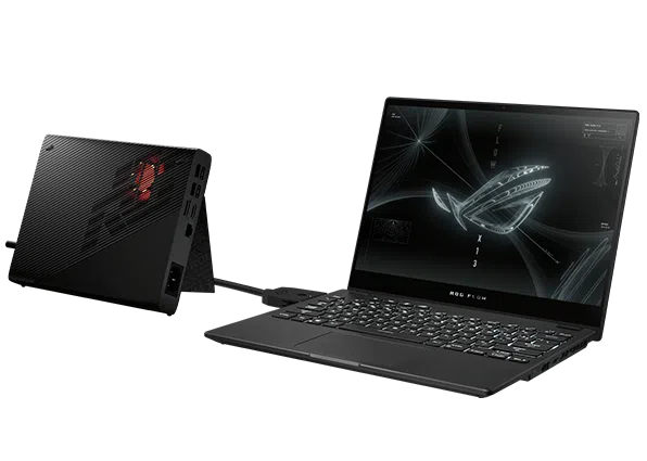 Rog flow x13+. Reprodução: asus notebook gamer 2-em-1