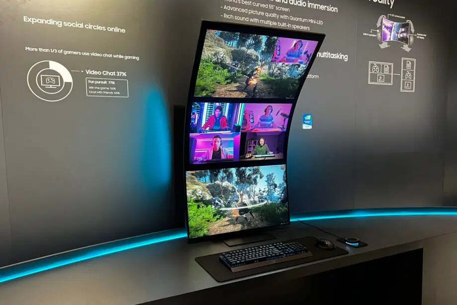 Confira as maiores novidades da samsung na ces 2022. Projetor portátil, novo hub de produtos, monitor gamer e mais! Veja o que a samsung apresentou na feira de tecnologia