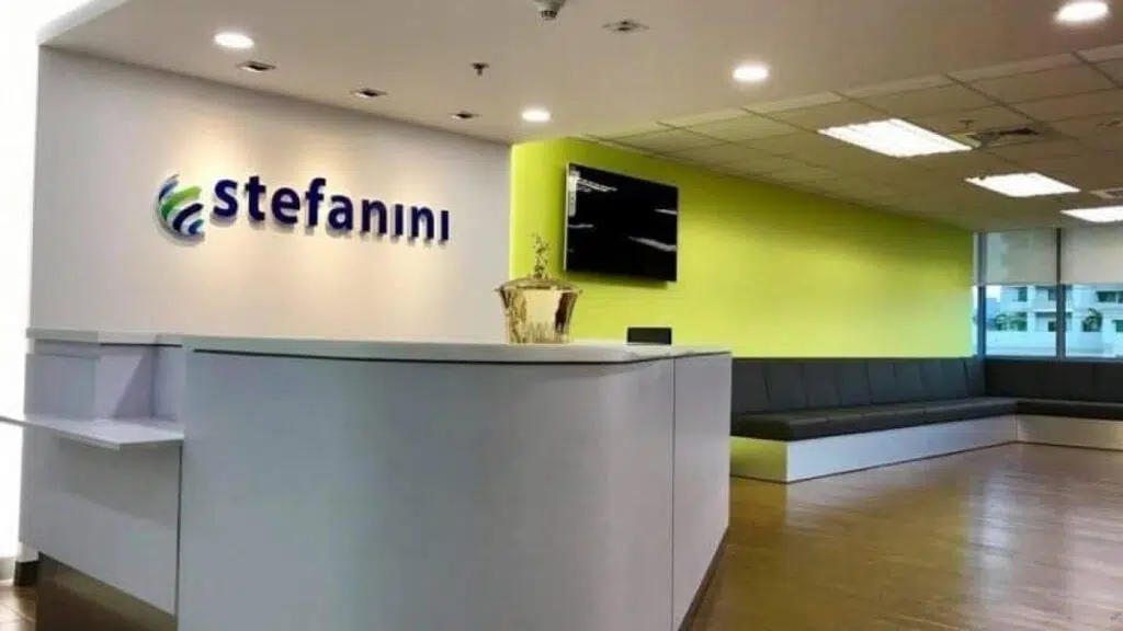 Escritório da stefanini, empresa com vagas tech