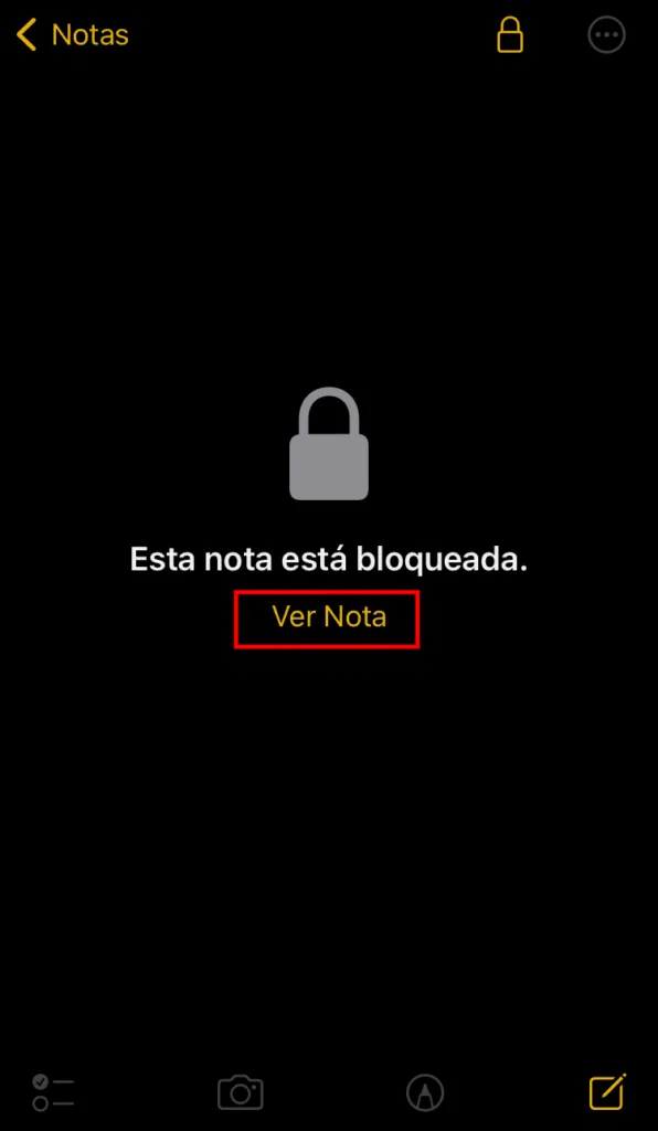 Ver foto bloqueada no iphone