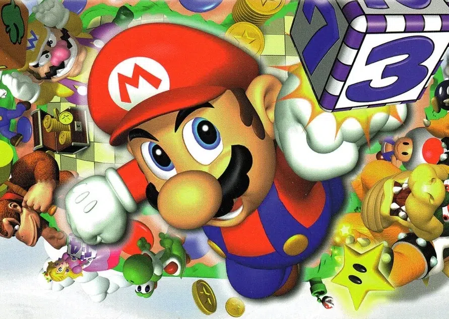 Artwork da trilogia mario party três dos melhores jogos de nintendo 64 desenvolvidos pela hudson soft (imagem: reprodução)