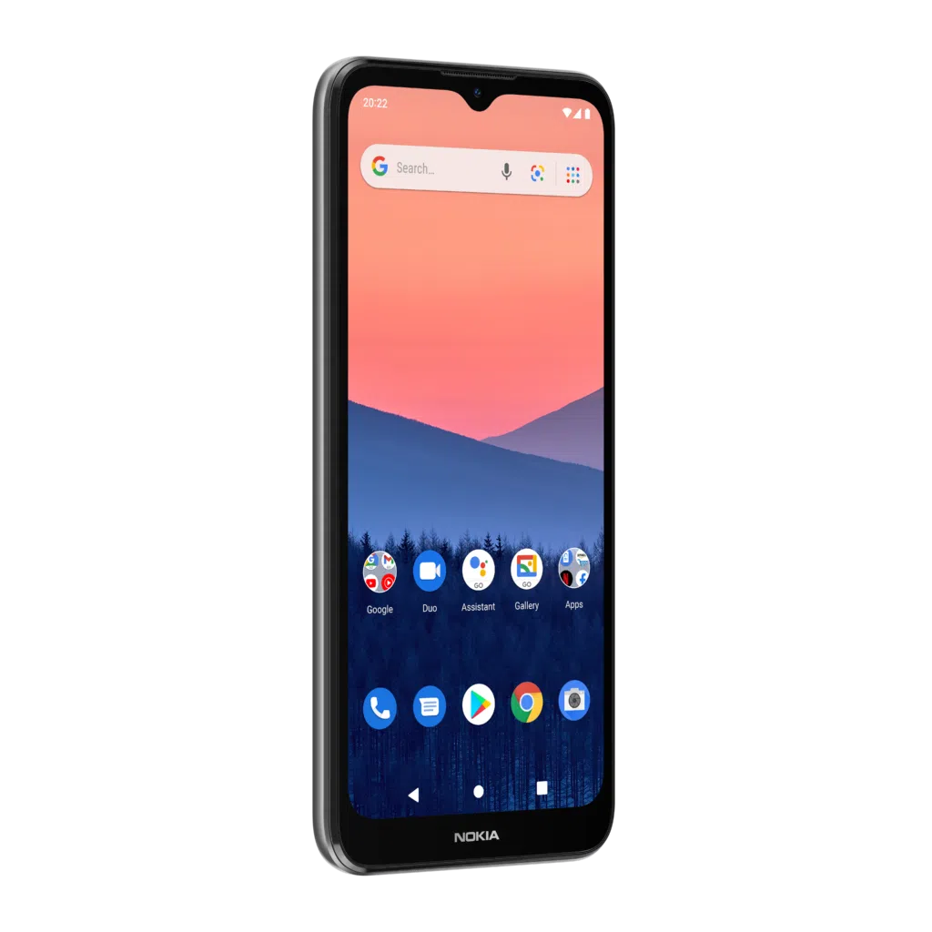 Smartphone nokia c2 apresentado durante a mwc 2022